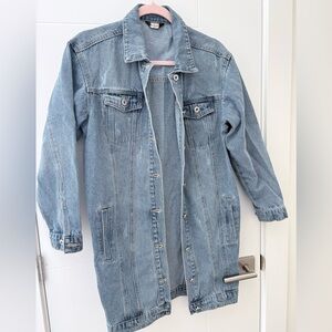Denim Longline Jacket